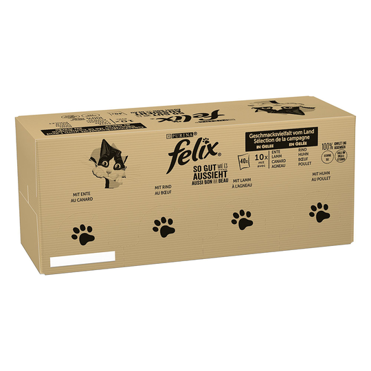 Latz "As good as it looks" Pouches 80 x 85 g - lihalajitelma (nauta, kana, ankka, lammas)