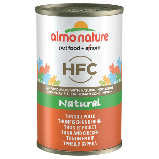 Almo Nature HFC 6 x 140 g - tonnikala & kana