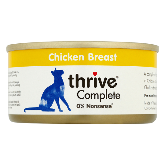 Thrive Complete 6 x 75 g - kananrinta & kalkkuna