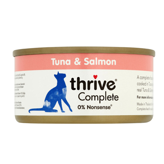 Thrive Complete 6 x 75 g - tonnikala & lohi