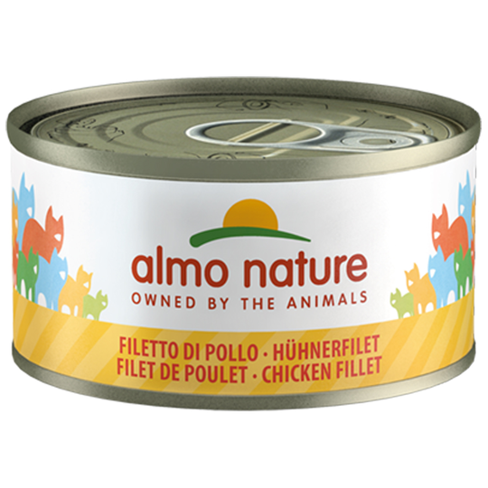 Almo Nature Legend kissanruoka 24 x 70 : 20 + 4 kaupan päälle! - kanafile
