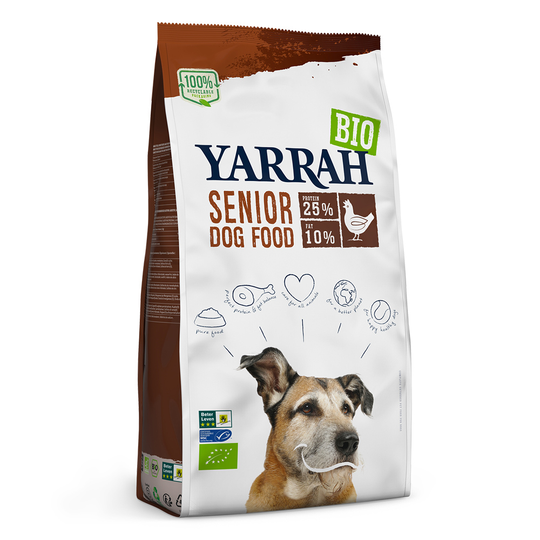 Yarrah Bio -koiranruoka erikoishintaan! - Bio Senior Chicken (10 kg)