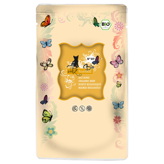 Catz finefood Luomu 12 x 85 g - No.507 luomunauta