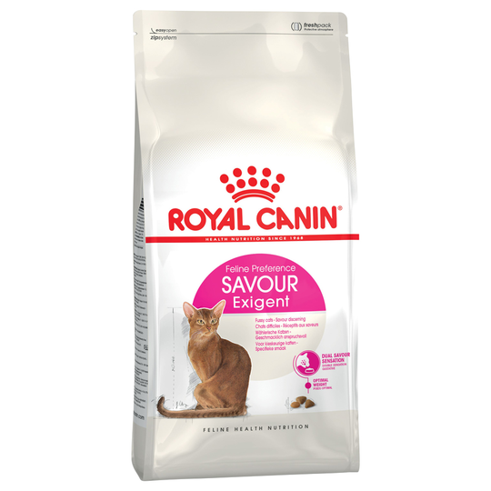 400 g / 2 kg Royal Canin -kissanruokaa erikoishintaan! - 2 kg Savour Exigent