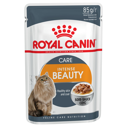 Royal Canin Intense Beauty in Gravy - 48 x 85 g