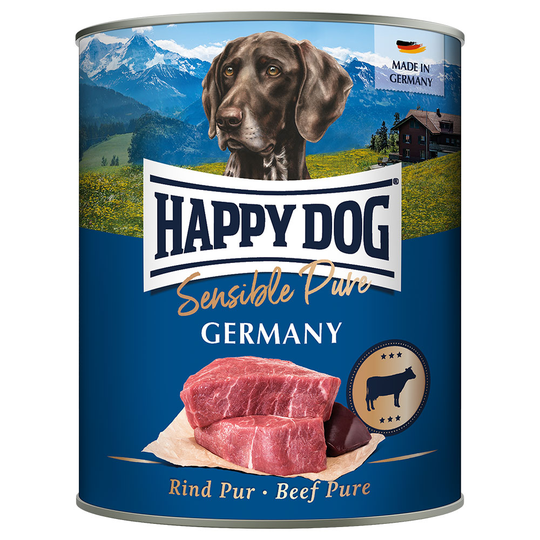 Happy Dog Sensible Pure -säästöpakkaus 24 x 800 g - Germany (nauta)