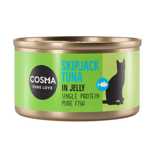 Cosma Original hyytelössä -säästöpakkaus 24 x 85 g - boniitti-tonnikala