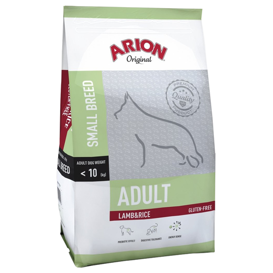 Arion Original Adult Small Breed Lamb & Rice - säästöpakkaus: 2 x 7,5 kg
