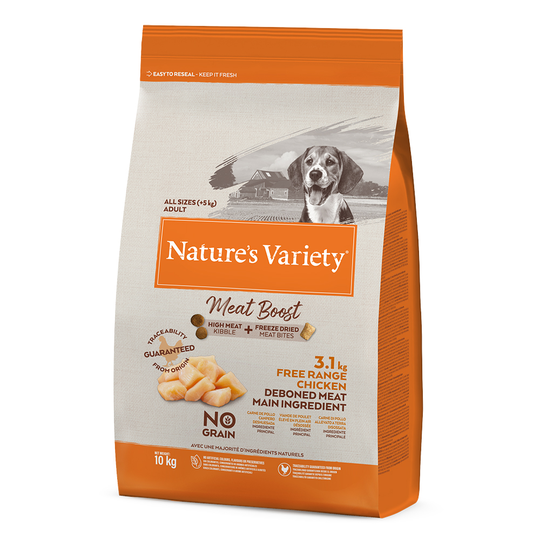 Nature's Variety Selected Meat Boost vapaana kasvanut kana - 10 kg