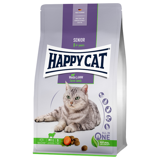 Happy Cat Senior laidunkaritsa - 4 kg