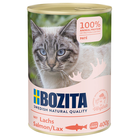Bozita 6 x 400 g - lohipatee