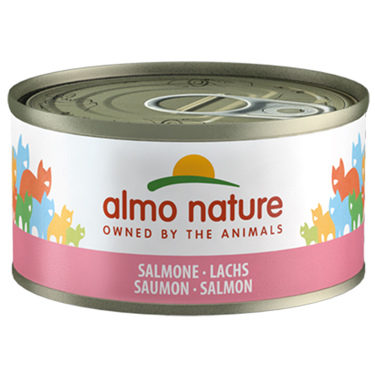 Almo Nature Legend kissanruoka 24 x 70 : 20 + 4 kaupan päälle! - lohi