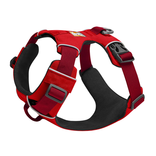 Ruffwear Front Range Harness -koiranvaljaat - koko L-XL: rinnanympärys 81 - 107 cm, L 24 mm, punainen