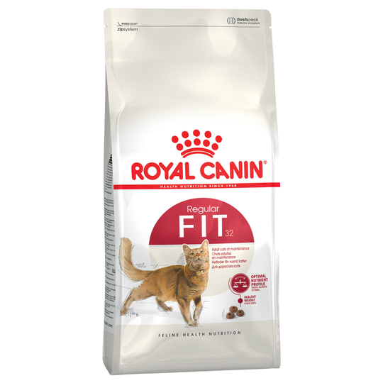 400 g / 2 kg Royal Canin -kissanruokaa erikoishintaan! - 2 kg Regular Fit 32