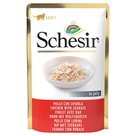 Schesir Jelly Pouch 24 x 85 g - kana & bassi