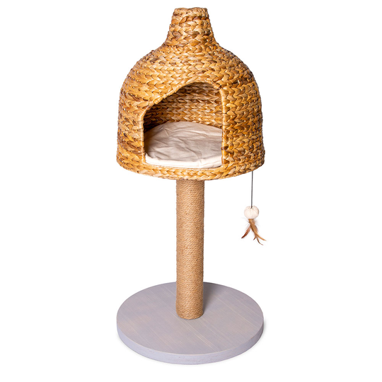 Karlie Banana Leaf -raapimispuu - beige