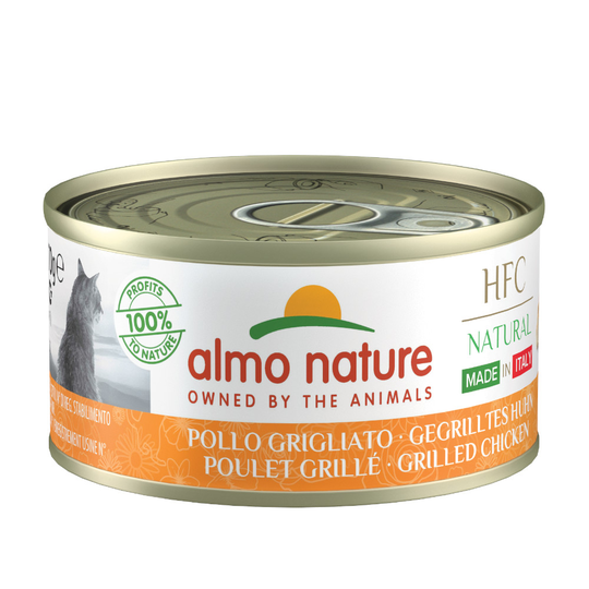 Almo Nature HFC Natural Made in Italy 6 x 70g - grillattu kana