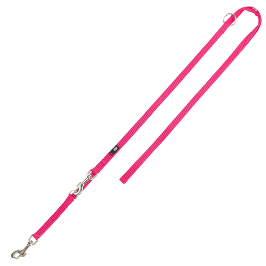 Trixie Premium säädettävä talutushihna, fuksianpunainen - koko XS: pituus 2 m / leveys 10 mm