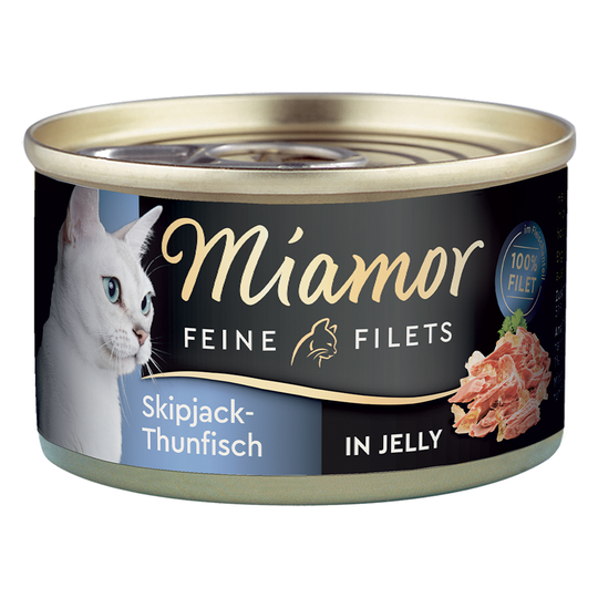 Miamor Fine Filets 1 x 100 g - boniitti-tonnikala hyytelössä