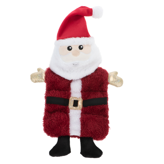 Squeaky Santa -koiranlelu - 1 kpl