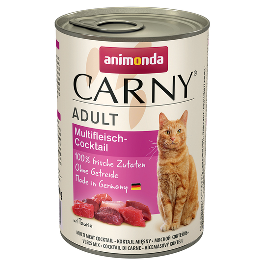 Animonda Carny Adult 6 x 400 g - lihalautanen