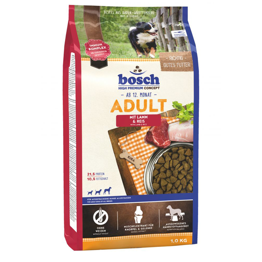 bosch Adult Lamb & Rice - 1 kg