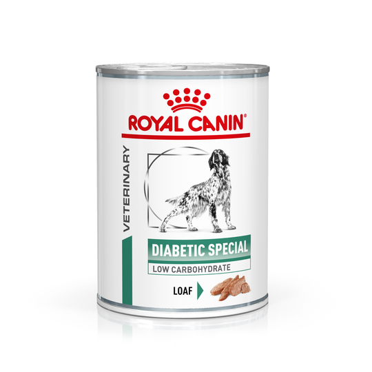 Royal Canin Veterinary Canine Diabetic Special Low Carb Weight Management - 12 x 410 g