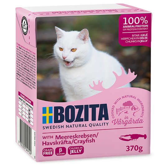 Bozita Chunks in Jelly, 6 x 370 g - rapu
