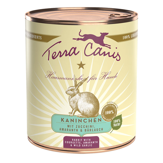 Terra Canis 6 x 800 g - vasikka, hirssi, kurkku, keltainen meloni & karhunlaukka