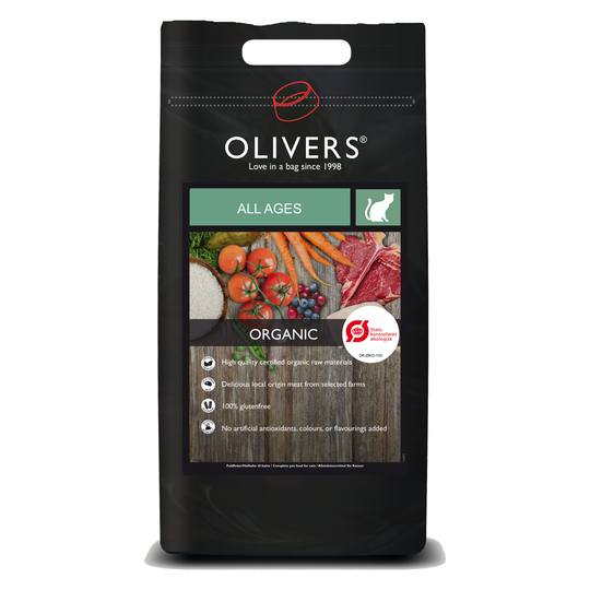 Oliver's Organic -kissanruoka - 2 kg