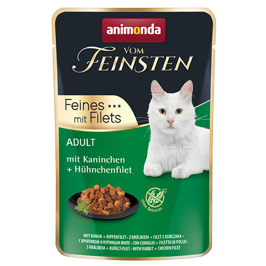 Animonda Vom Feinsten Adult -fileelajitelma - hieno fileelajitelma(32 x 85 g)