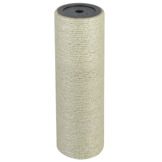 vidaXL Kissan raapimispuu 8x25 cm 10 mm beige