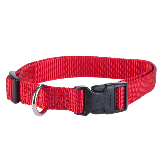 HUNTER Ecco Sport Vario Basic -nailonpanta, punainen - S-koko: kaulanympärys 30 - 45 cm, leveys 15 mm