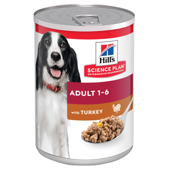 Hill's Science Plan Adult 6 x 370 g - kalkkuna