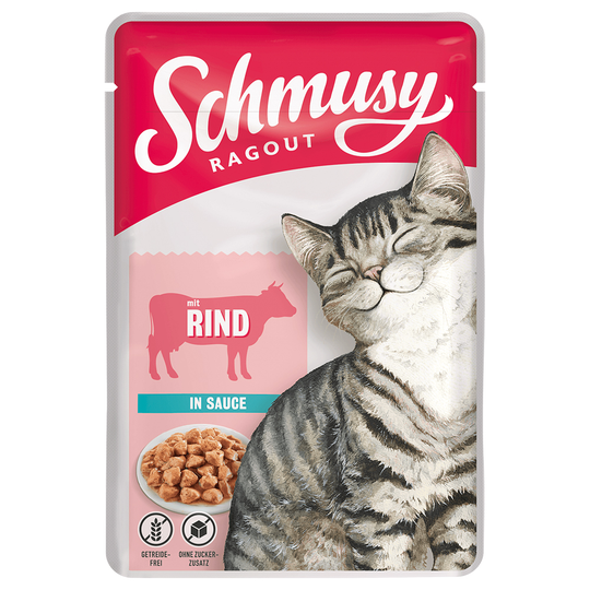 Schmusy Ragout in Sauce 22 x 100 g - nauta