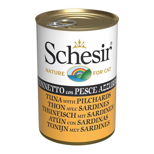 Schesir in Jelly, 6 x 140 g - tonnikala & sardiini hyytelössä