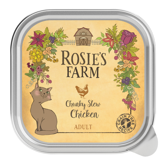 Rosie's Farm Adult säästöpakkaus 32 x 100 g - mix (4 makua)