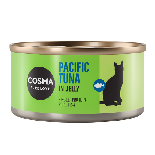 Cosma Original hyytelössä -säästöpakkaus 24 x 170 g - Tyynenmeren tonnikala