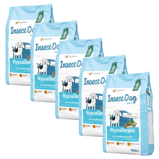 Green Petfood InsectDog hypoallergen - 4.5 kg